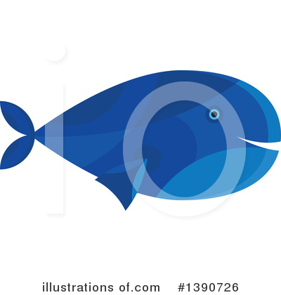 Whale Clipart #1390726 by Vector Tradition SM