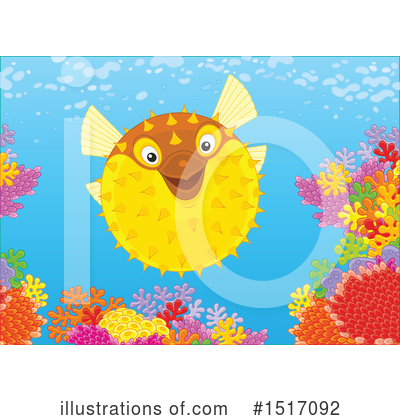 Royalty-Free (RF) Sea Life Clipart Illustration by Alex Bannykh - Stock Sample #1517092