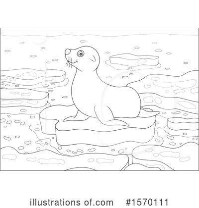 Seal Clipart #1570111 by Alex Bannykh