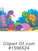 Sea Life Clipart #1596524 by visekart
