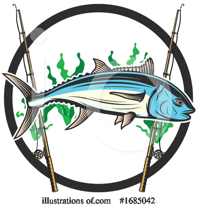 Tuna Clipart #1685042 by Vector Tradition SM