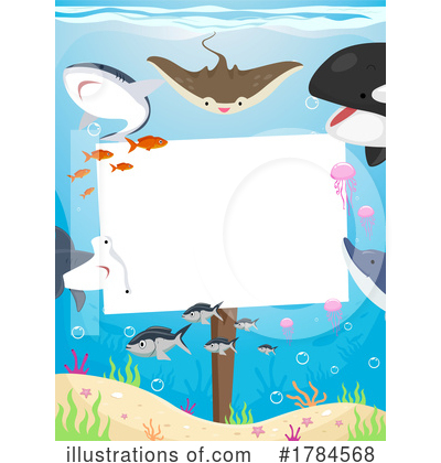 Shark Clipart #1784568 by BNP Design Studio