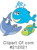 Sea Life Clipart #212021 by visekart