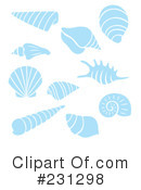 Sea Shells Clipart #231298 by Cherie Reve