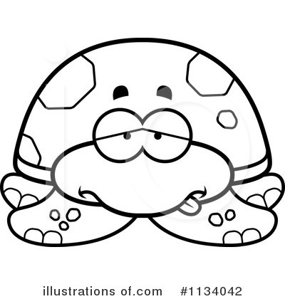 Royalty-Free (RF) Sea Turtle Clipart Illustration by Cory Thoman - Stock Sample #1134042