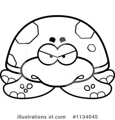 Royalty-Free (RF) Sea Turtle Clipart Illustration by Cory Thoman - Stock Sample #1134045