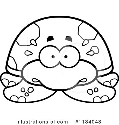 Royalty-Free (RF) Sea Turtle Clipart Illustration by Cory Thoman - Stock Sample #1134048