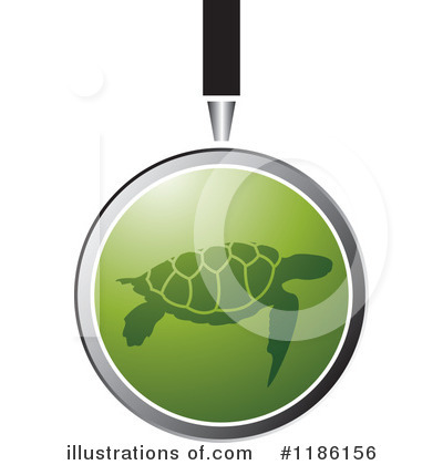 Royalty-Free (RF) Sea Turtle Clipart Illustration by Lal Perera - Stock Sample #1186156
