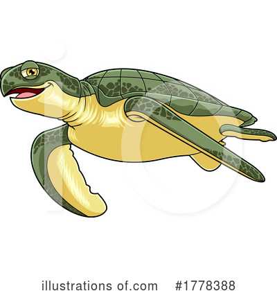 Turtle Clipart #1778388 by Hit Toon