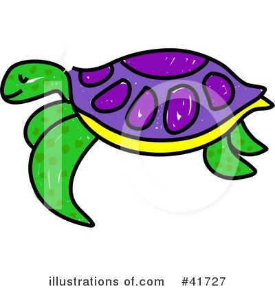 Royalty-Free (RF) Sea Turtle Clipart Illustration by Prawny - Stock Sample #41727