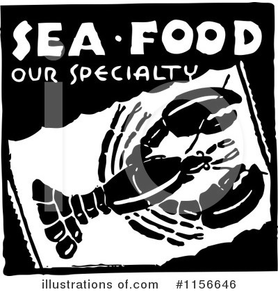 Seafood Clipart #1156646 by BestVector