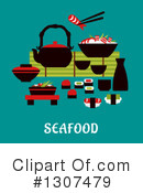 Seafood Clipart #1307479 by Vector Tradition SM