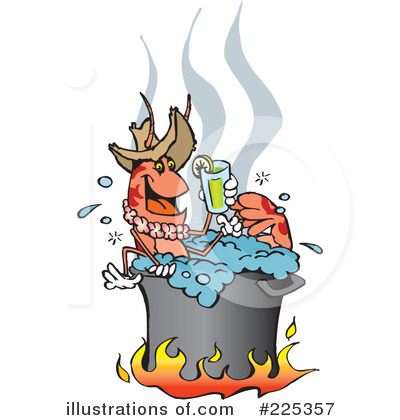 Seafood Clipart #225357 by Dennis Holmes Designs
