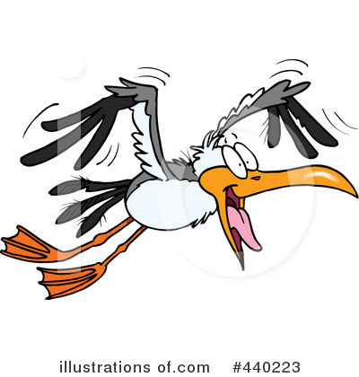 Seagull Clipart #440223 by toonaday