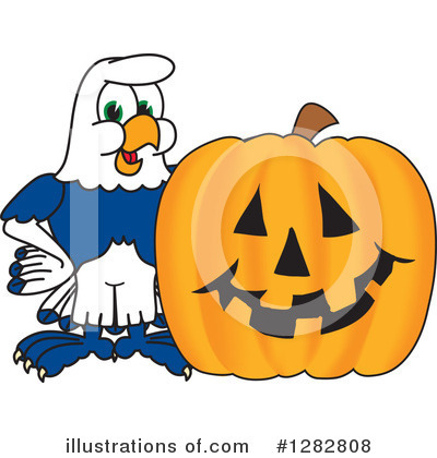 Royalty-Free (RF) Seahawk Clipart Illustration by Mascot Junction - Stock Sample #1282808