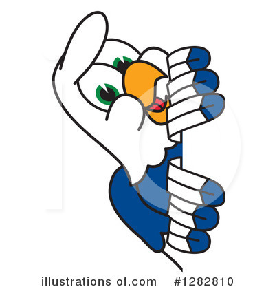 Royalty-Free (RF) Seahawk Clipart Illustration by Mascot Junction - Stock Sample #1282810