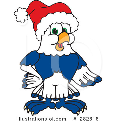 Royalty-Free (RF) Seahawk Clipart Illustration by Mascot Junction - Stock Sample #1282818
