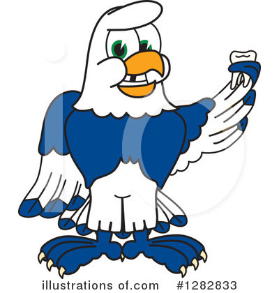 Seahawk Clipart #1282833 by Mascot Junction
