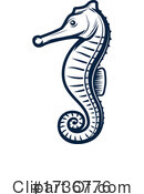 Seahorse Clipart #1736776 by Vector Tradition SM