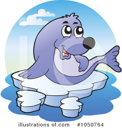 Royalty-Free (RF) Seal Clipart Illustration by visekart - Stock Sample #1050764
