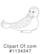 Seal Clipart #1134347 by Alex Bannykh