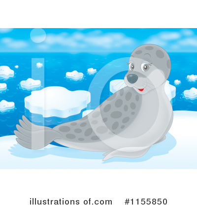 Royalty-Free (RF) Seal Clipart Illustration by Alex Bannykh - Stock Sample #1155850