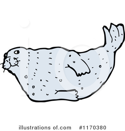 Royalty-Free (RF) Seal Clipart Illustration by lineartestpilot - Stock Sample #1170380