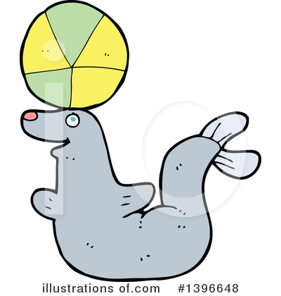 Sea Lions Clipart #1396648 by lineartestpilot