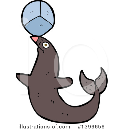 Royalty-Free (RF) Seal Clipart Illustration by lineartestpilot - Stock Sample #1396656