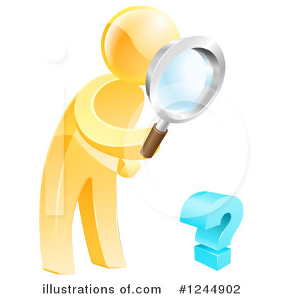 Searching Clipart #1244902 by AtStockIllustration