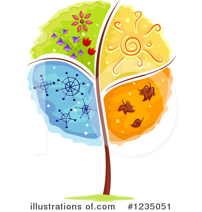 Royalty-Free (RF) Seasons Clipart Illustration by BNP Design Studio - Stock Sample #1235051