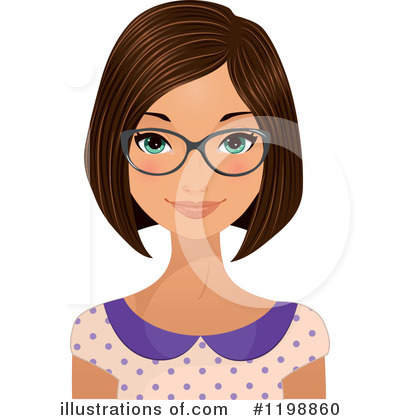 Business Woman Clipart #1198860 by Melisende Vector