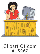 Secretary Clipart #15962 by Andy Nortnik