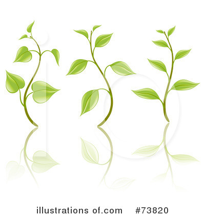 Royalty-Free (RF) Seedlings Clipart Illustration by elena - Stock Sample #73820