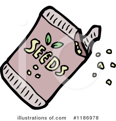 Royalty-Free (RF) Seeds Clipart Illustration by lineartestpilot - Stock Sample #1186978