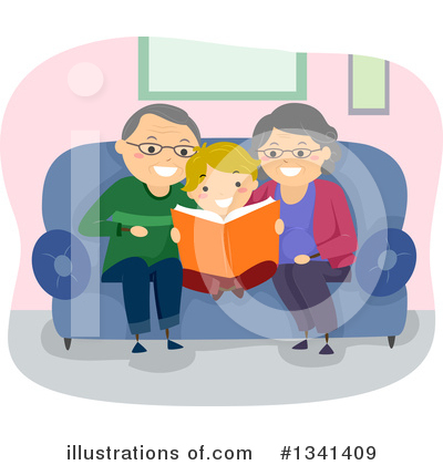 Royalty-Free (RF) Senior Citizen Clipart Illustration by BNP Design Studio - Stock Sample #1341409