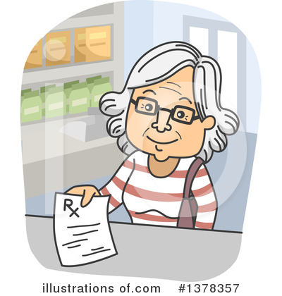 Old Woman Clipart #1378357 by BNP Design Studio