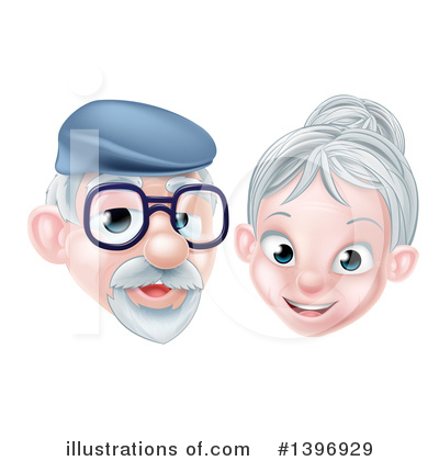 Grandparents Clipart #1396929 by AtStockIllustration