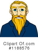 Senior Man Clipart #1188576 by Vector Tradition SM