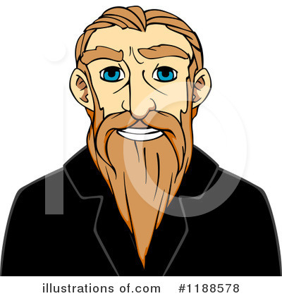 Royalty-Free (RF) Senior Man Clipart Illustration by Vector Tradition SM - Stock Sample #1188578