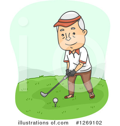 Royalty-Free (RF) Senior Man Clipart Illustration by BNP Design Studio - Stock Sample #1269102