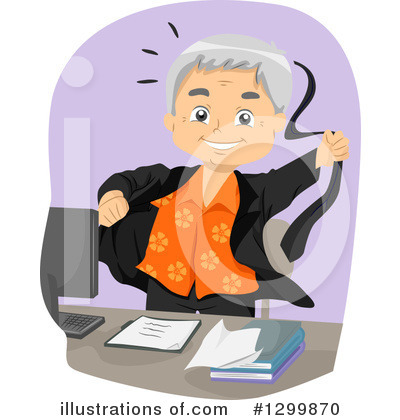 Royalty-Free (RF) Senior Man Clipart Illustration by BNP Design Studio - Stock Sample #1299870
