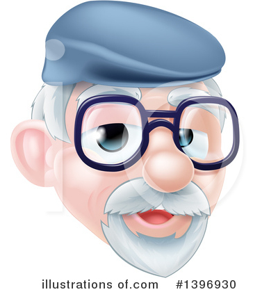 Royalty-Free (RF) Senior Man Clipart Illustration by AtStockIllustration - Stock Sample #1396930