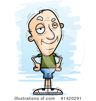 Royalty-Free (RF) Senior Man Clipart Illustration by Cory Thoman - Stock Sample #1420291