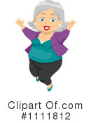 Senior Woman Clipart #1111812 by BNP Design Studio