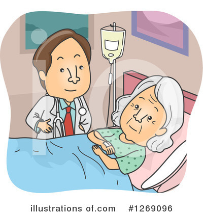 Royalty-Free (RF) Senior Woman Clipart Illustration by BNP Design Studio - Stock Sample #1269096