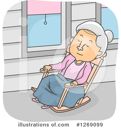 Royalty-Free (RF) Senior Woman Clipart Illustration by BNP Design Studio - Stock Sample #1269099