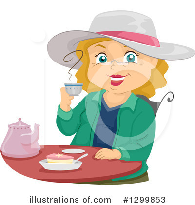 Royalty-Free (RF) Senior Woman Clipart Illustration by BNP Design Studio - Stock Sample #1299853