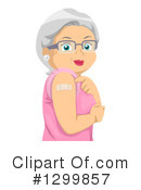 Senior Woman Clipart #1299857 by BNP Design Studio