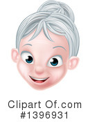 Senior Woman Clipart #1396931 by AtStockIllustration